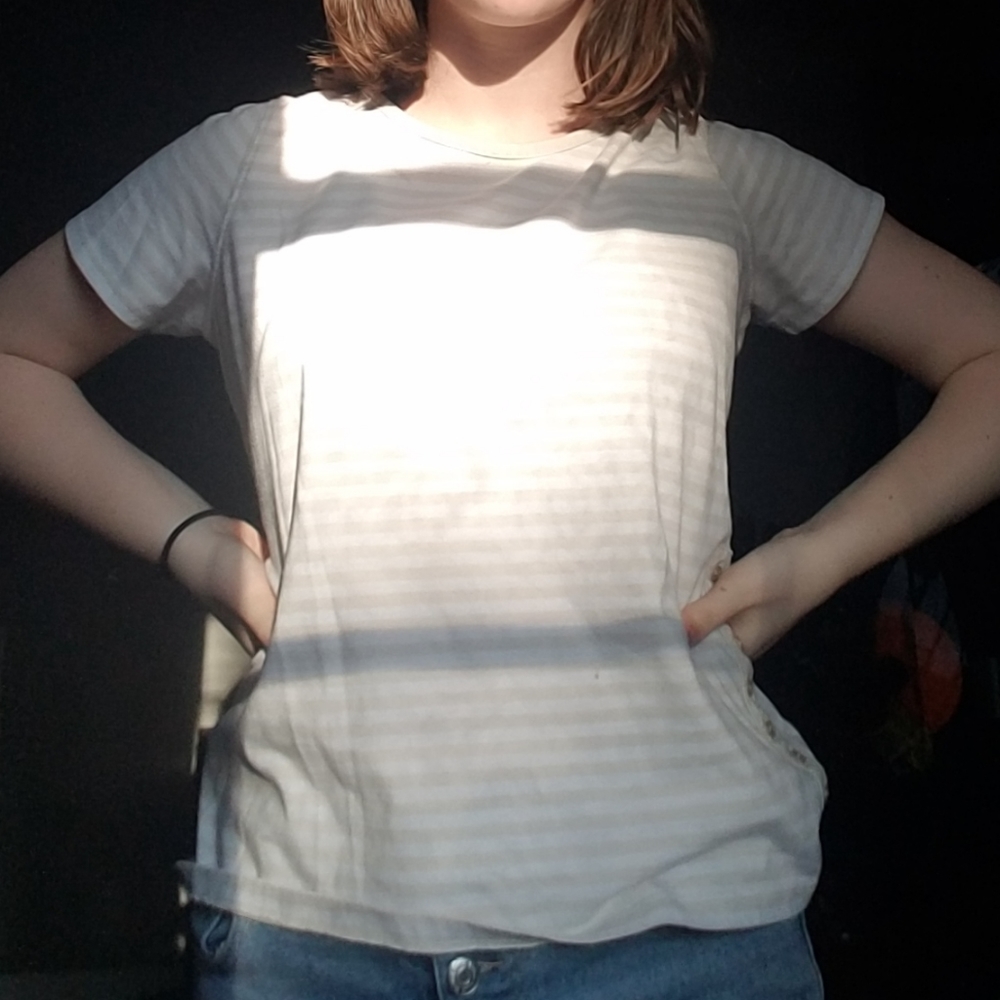 striped tee